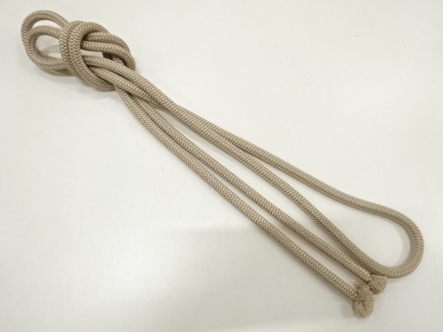 JAPANESE KIMONO / HAND-TIED OBIJIME CORD